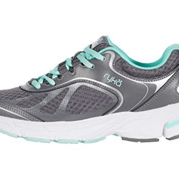 👣RYKÄ 👣Infinite Plus Gray/Mint Sneakers - Picture 2 of 15